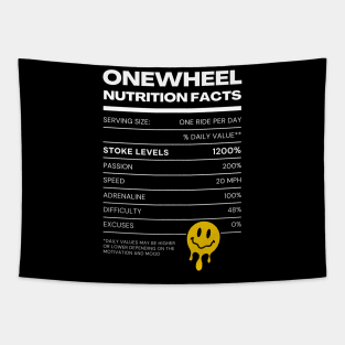 Onewheel Nutrition Facts Tapestry