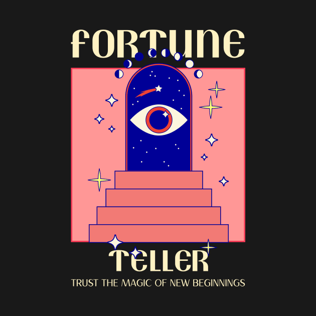 Fortune Teller Mystical Esoteric by Tip Top Tee's