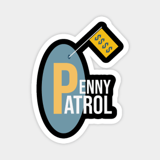 Funny Accounting Pun Penny Patrol Magnet