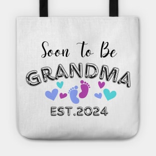 soon to be grandma est 2024 Tote