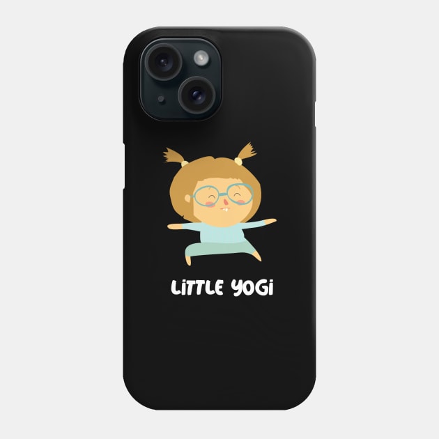 Cute little yogi Phone Case by Motivation King