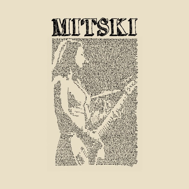 mitski art visual by Papa Lauren