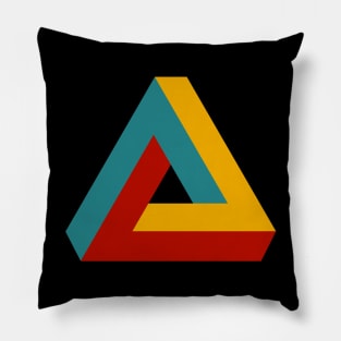 Penrose Triangle Pillow