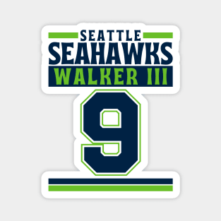 Seattle Seahawks Walker III 9 Edition 3 Magnet