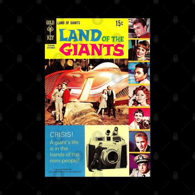 Gold Key Land of the Giants Comic Book Cover TV by Creative Bedouin