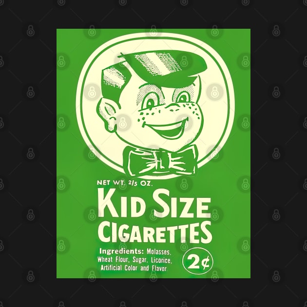 Kid Size Cigarettes Vintage Candy Cigarette by walltowall