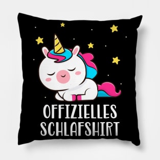 Süßes Einhorn Offizielles Schlafshirt Schlaf Pillow