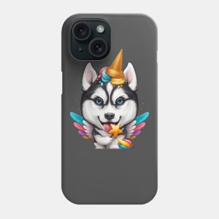 Husky Unicorn Phone Case