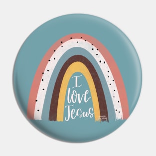 The I Love Jesus Pin