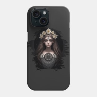 witch with big eyes Phone Case