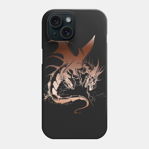 dragon fantasy Phone Case by hottehue