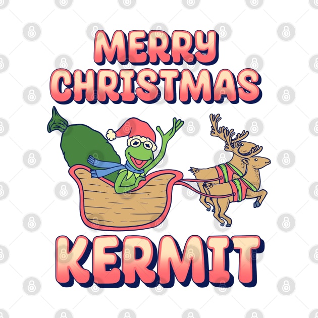 Kermit Merry Christmas by thelazyshibaai