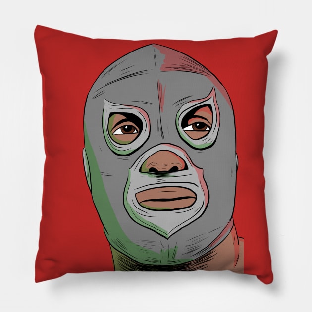 El Santo Pillow by Black Snow Comics