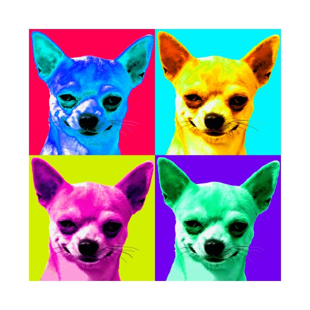 Pop Art - Chihuahua by Naves