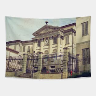 Italy sightseeing trip photography from city scape Milano Bergamo Lecco Tapestry