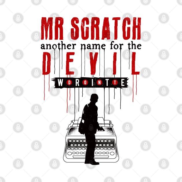 Scratch Devil And Writer by Lagelantee