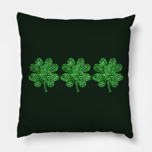 Saint Patrick's Day Shamrock Pillow