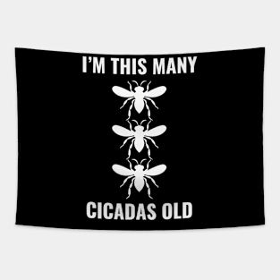 I'M This y Cicadas Old 3 Tapestry