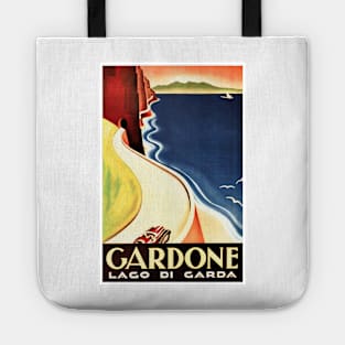 GARDONE RIVIERA Italy Lago Di Garda Europe Vintage Travel Tote