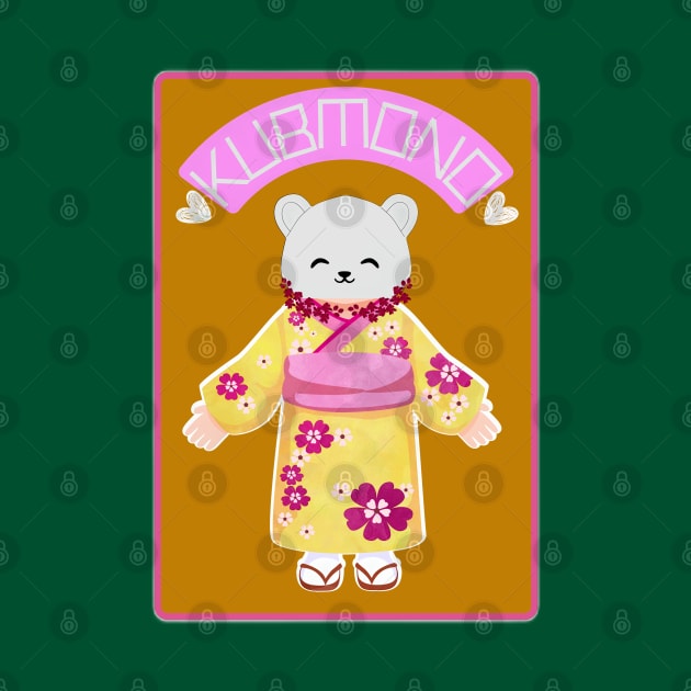 Cute Fun Kubmono (Cub In A Kimono) Meme By Abby Anime(c) by Abby Anime