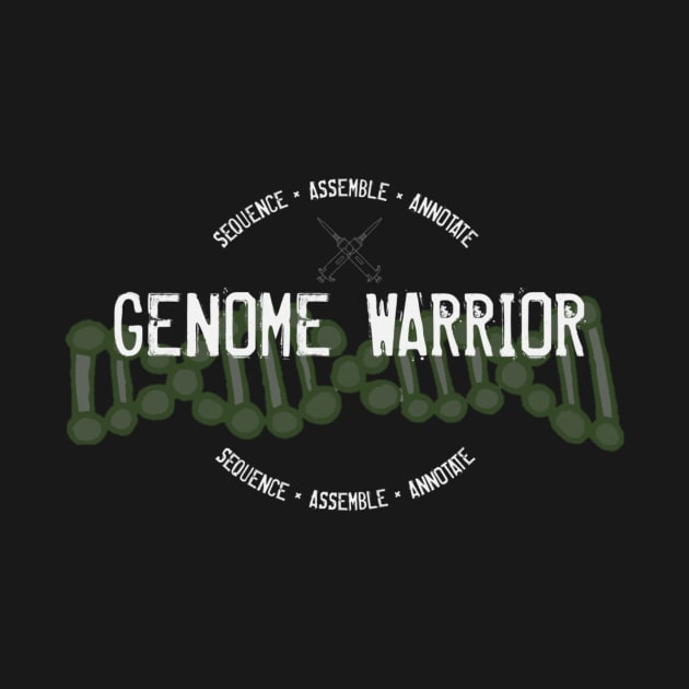 Genome Warrior - Bioinformatics DNA Genetics by MoPaws