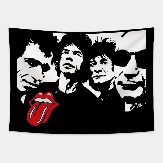 THE ROLLING STONE VTG Tapestry by  stickercastle