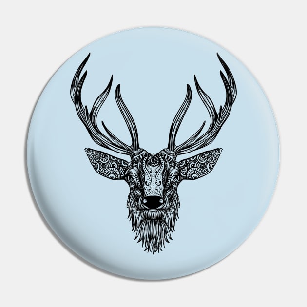 Enjoy your wild nature - deer Pin by rjzinger