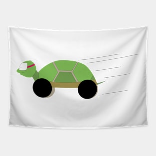 Turtle on the move Tapestry