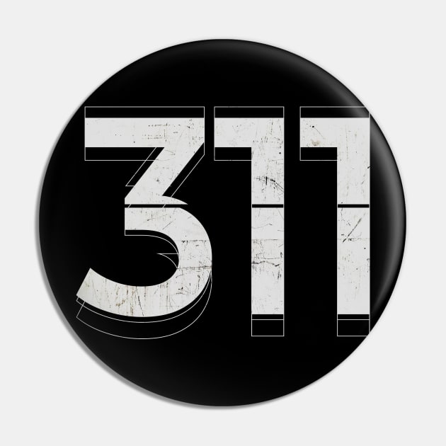 311 Kinetic Typography Pin by SGA