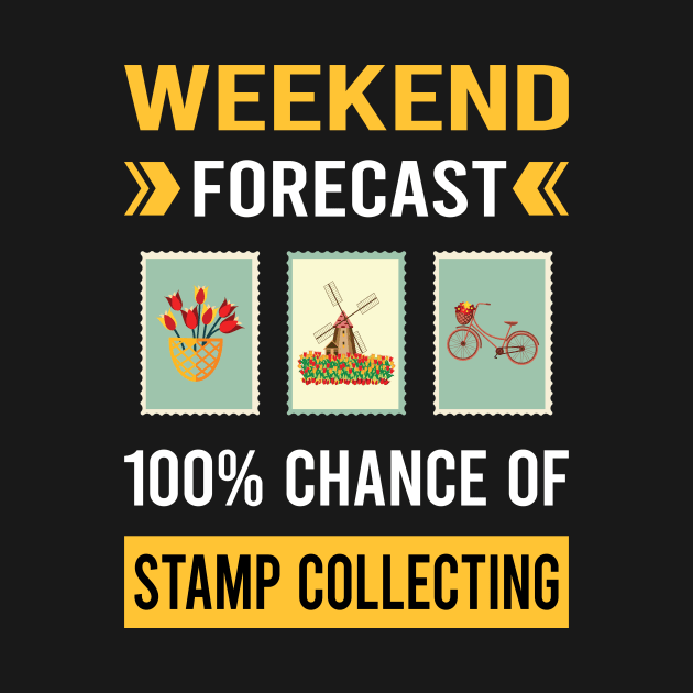 Weekend Forecast Stamp Collecting Stamps Philately Philatelist by Good Day
