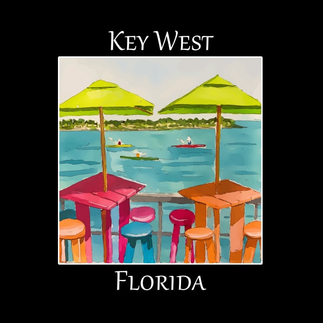 Key West Florida Umbrellas - WelshDesigns by WelshDesigns