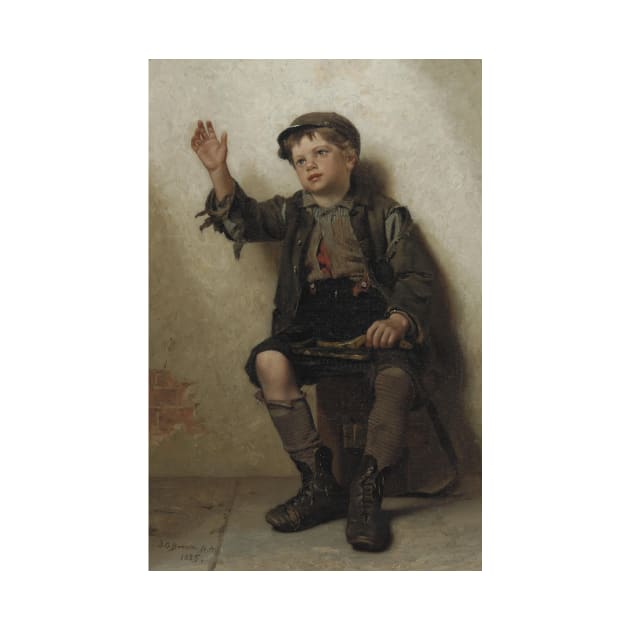 Shine, Sir? by John George Brown by Classic Art Stall