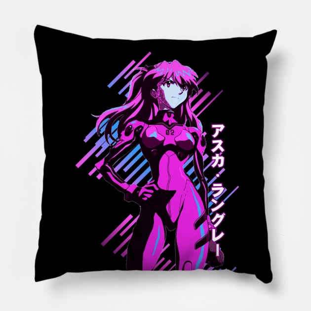 Asuka Langley Pillow by Retrostyle