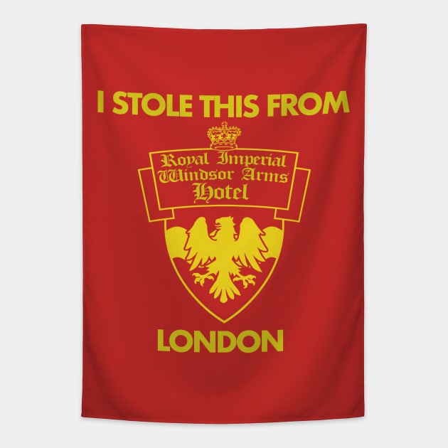 Property of Royal Imperial Windsor Arms Tapestry by PopCultureShirts