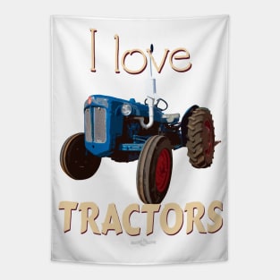 I Love Tractors Dexta Tapestry