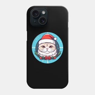 Scottish Fold Cat Xmas, Love Cats Phone Case