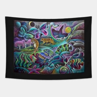 Peaceful Planet Tapestry