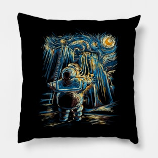 Van Goghstbusters Pillow