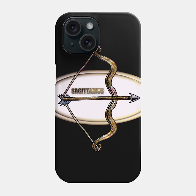 Zodiac sign sagittarius Phone Case by Nicky2342