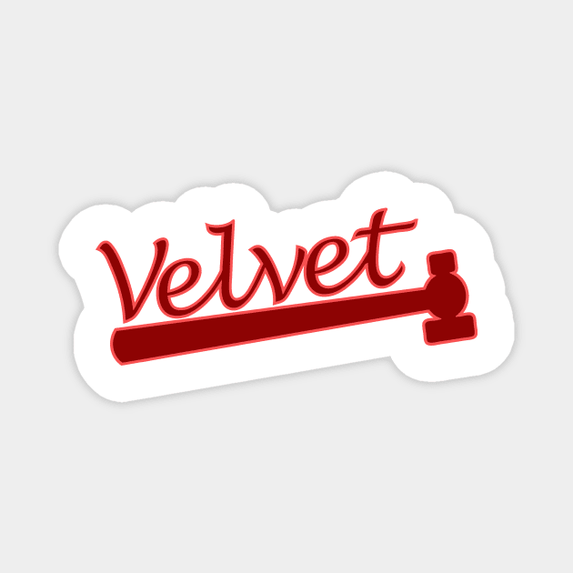 Red Velvet Hammer Magnet by DirtyGoals