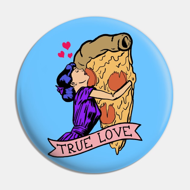 Pizza love Pin by Vintage Dream