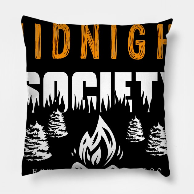 Midnight Society Shirt Pillow by Geek Podcast