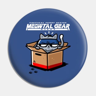 Meowtal Gear Kitty Pin