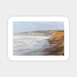 Compton Bay in Stormy Weather Magnet