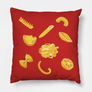 Pasta Types Pillow