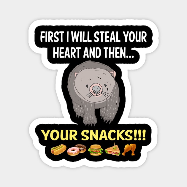 Steal Heart Wombat 11 Magnet by blakelan128