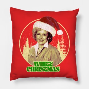 White Christmas Pillow