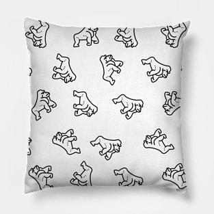 Kong pattern Pillow