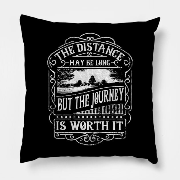 The Journey Pillow by John MacPherson Allan Designs