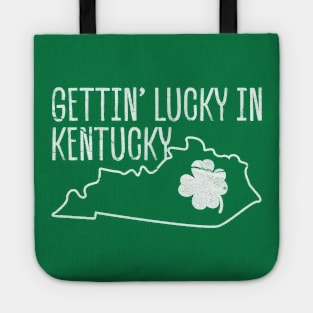 St Patrick Day Gettin' Lucky In Kentucky Tote